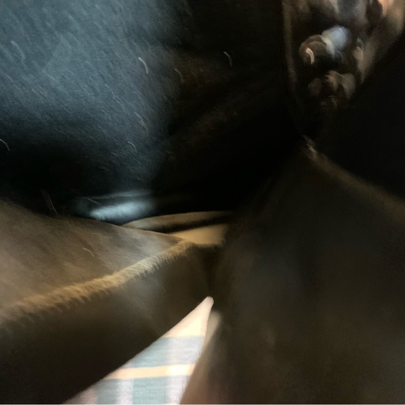 Witch boots Cosplay Costume Halloween Theater Dressy Heels 8 Black Faux Buttons - Picture 13 of 16